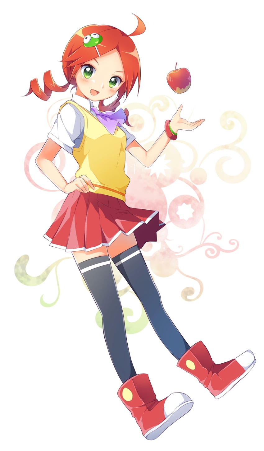 puyo and andou ringo (puyopuyo) drawn by shiramori_sawa