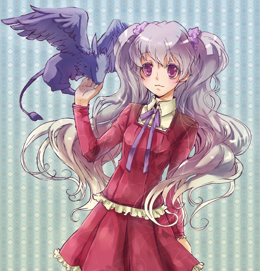 roseamanelle ouka barsburg and kururu (07-ghost) drawn by kea_(souzen) and yonezawa_shari