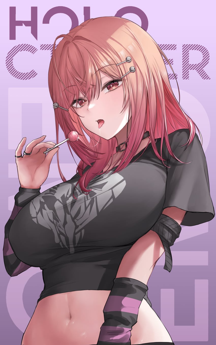 ichijou ririka (hololive and 1 more) drawn by steelball_(jwk76806995)