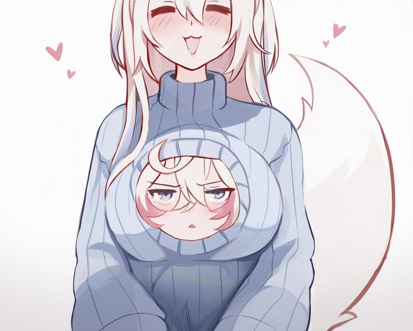 fuwawa abyssgard and mococo abyssgard (hololive and 1 more) drawn by koahri