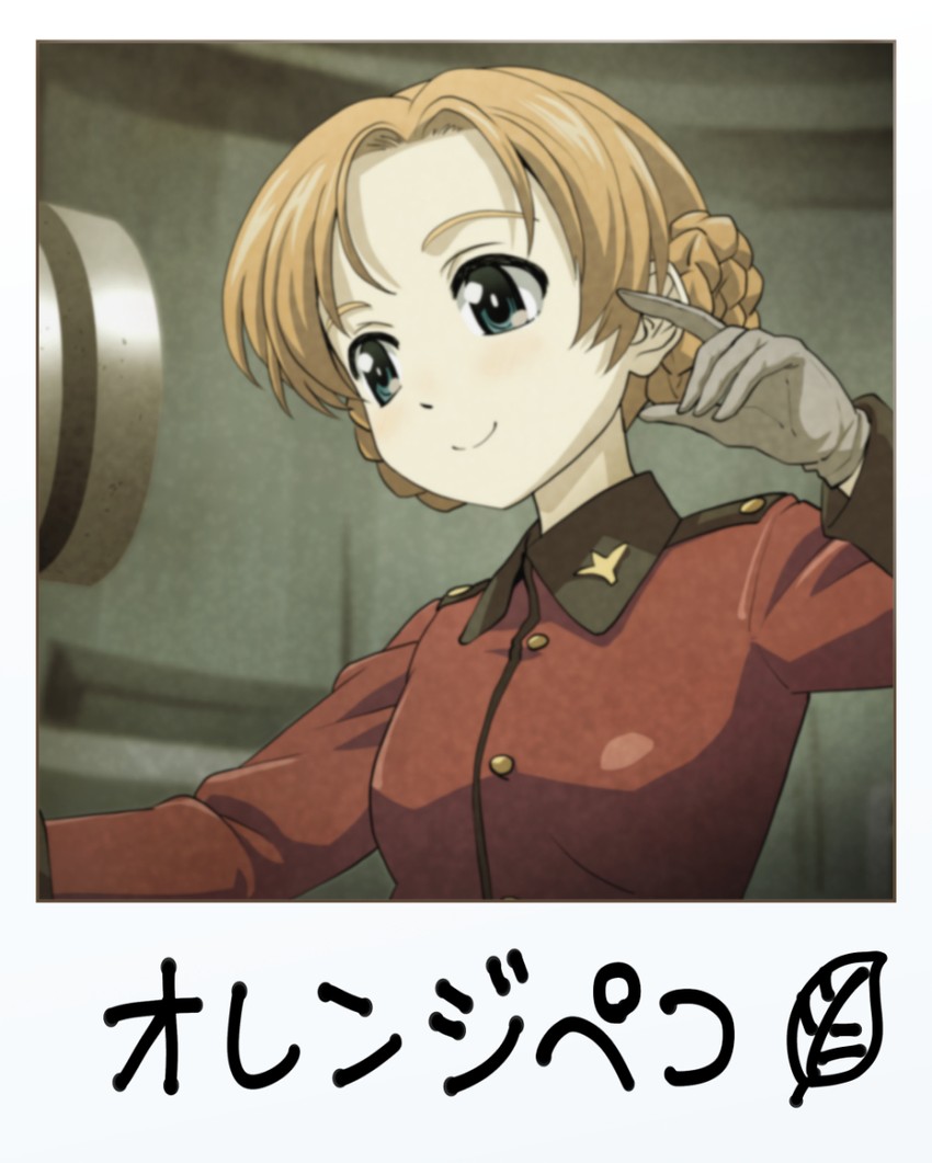 orange pekoe (girls und panzer) drawn by haniwa_(leaf_garden)