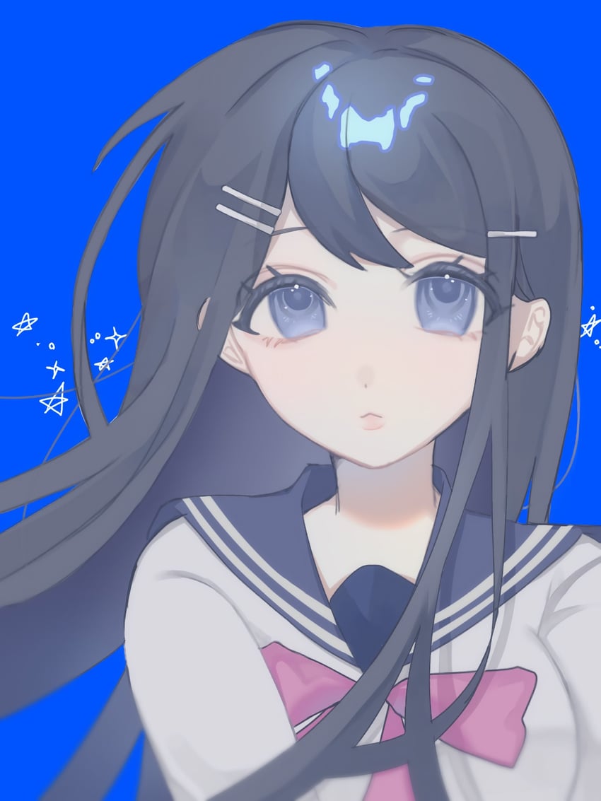 maizono sayaka (danganronpa and 1 more) drawn by rizu639