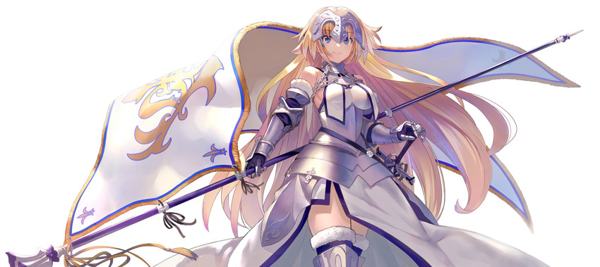 jeanne d'arc (fate and 1 more) drawn by shirabi