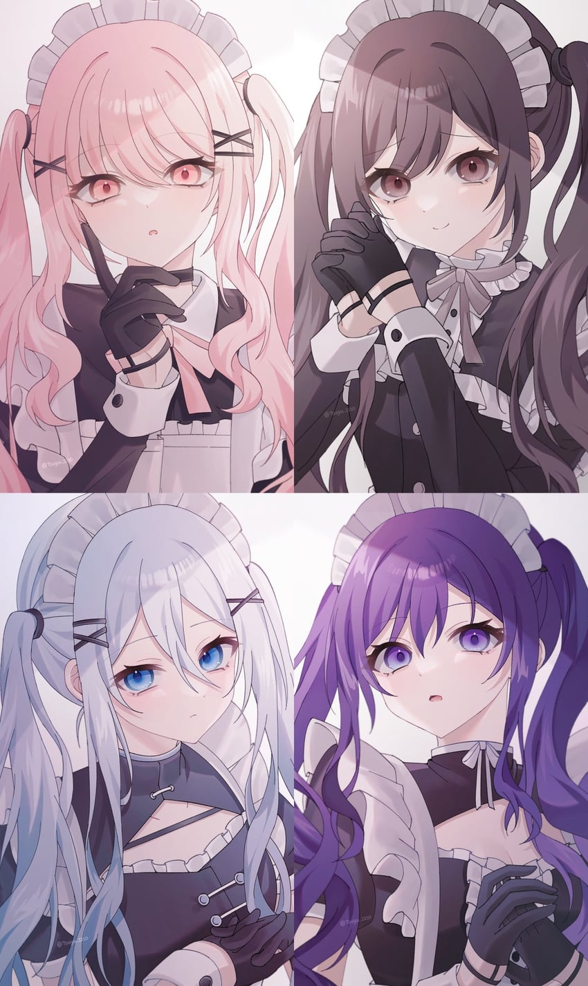 asahina mafuyu, shinonome ena, akiyama mizuki, and yoisaki kanade (project sekai) drawn by touyu_1210