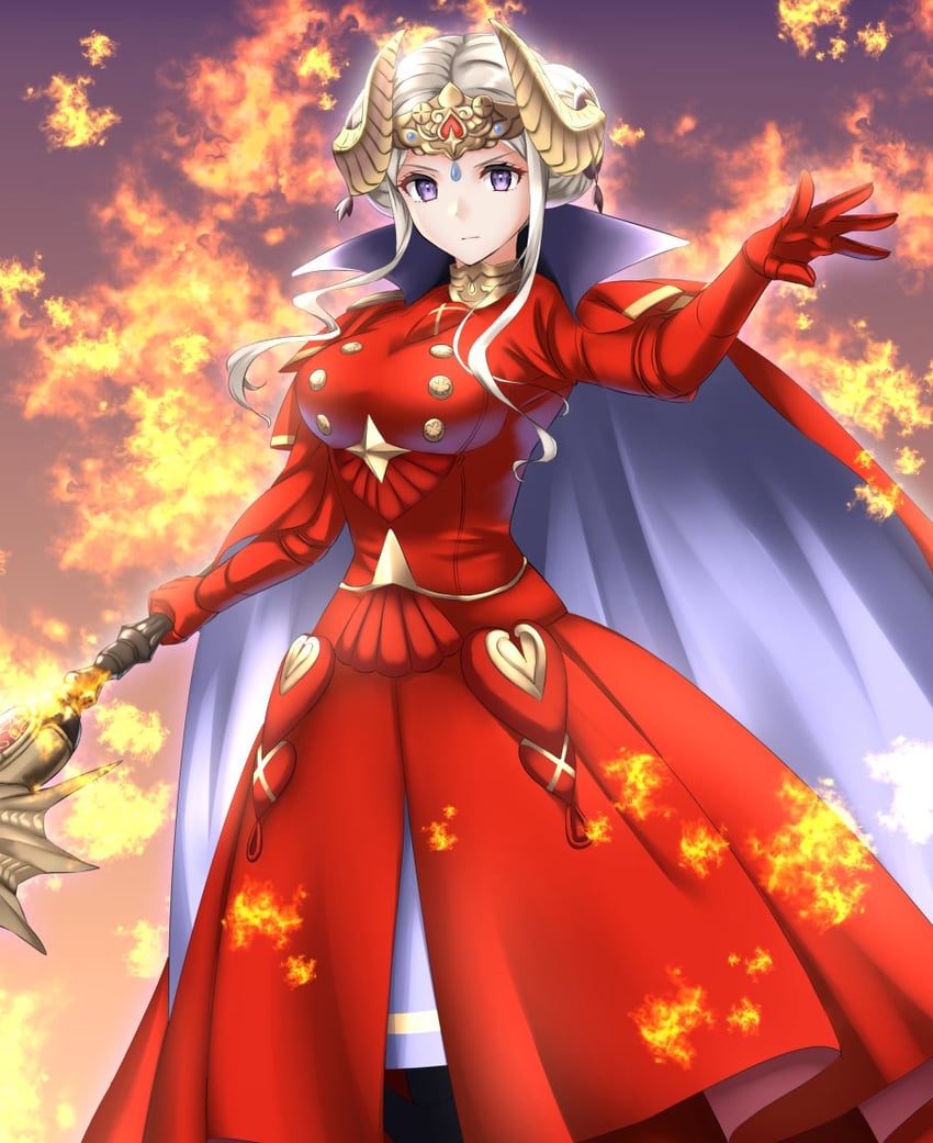 edelgard von hresvelg (fire emblem and 1 more) drawn by kakiko210