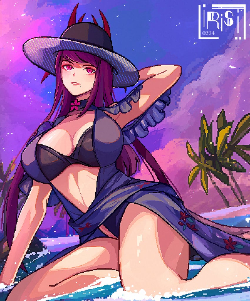 ivy (fire emblem and 2 more) drawn by irisl