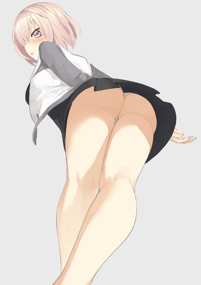 mash kyrielight (fate and 1 more) drawn by throtem