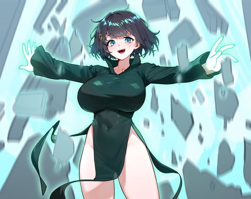 tatsumaki and shirayuki hina (one-punch man and 1 more) drawn by sangobob