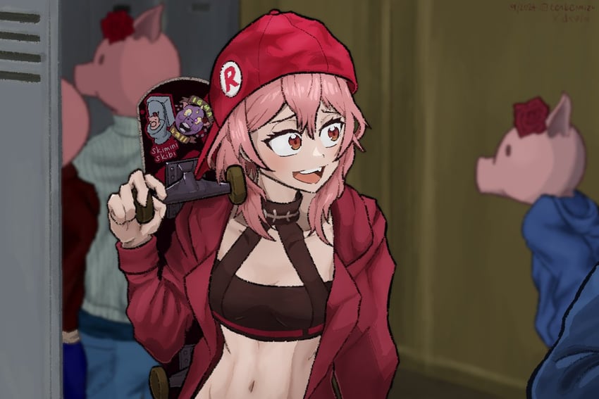 rosemi lovelock and rosebud (nijisanji and 3 more) drawn by tenkeimizu
