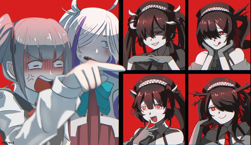 kasumi, kasumi kai ni, asashimo, asashimo kai ni, ra-class destroyer, and 4 more (kantai collection) drawn by lsnsn