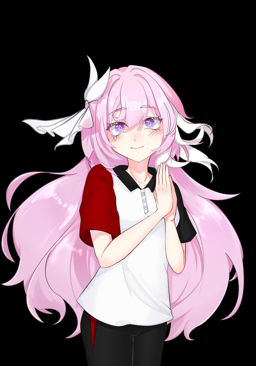 elysia (honkai and 1 more) drawn by newroute_ir