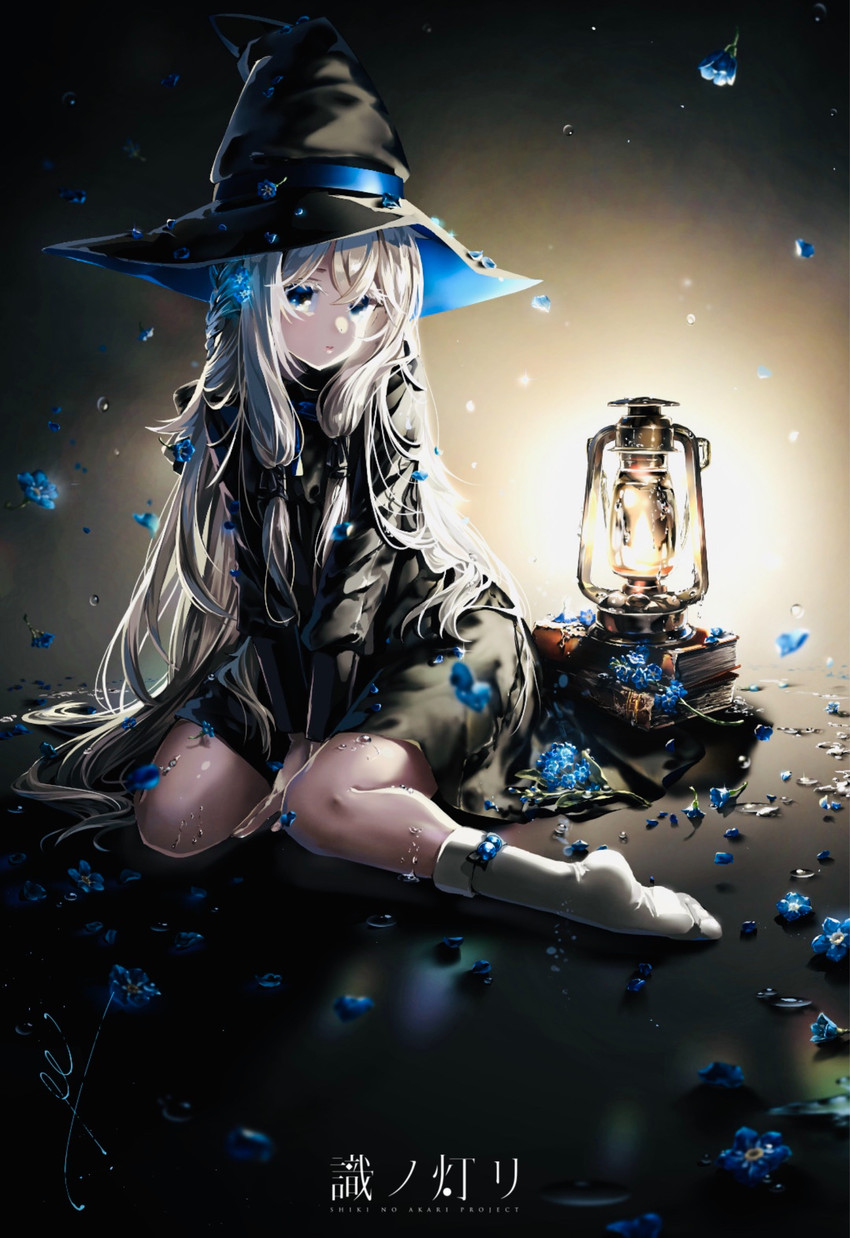 tomoshibi no majo (original and 1 more) drawn by mito_w