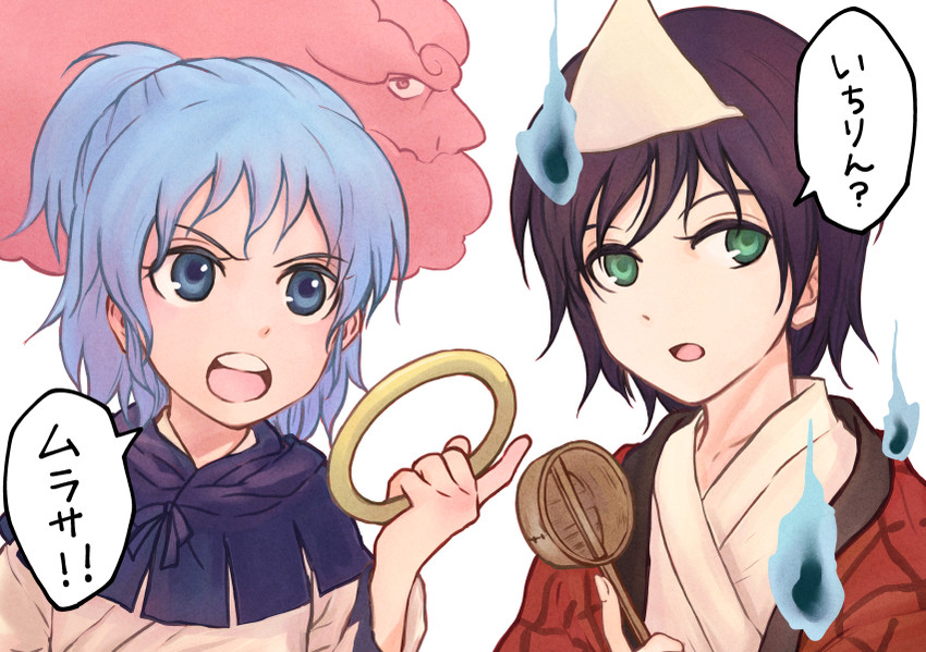 murasa minamitsu, kumoi ichirin, and unzan (touhou) drawn by charin