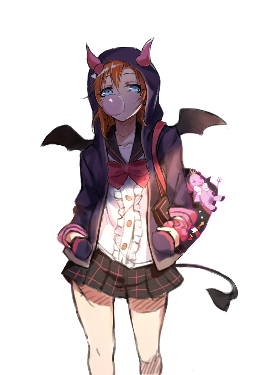 kosaka honoka (love live! and 1 more) drawn by kzhu