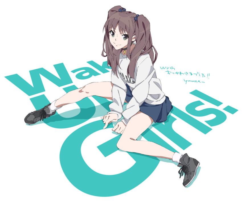 okamoto miyu (wake up girls!) drawn by yuuna_(upper-soul)
