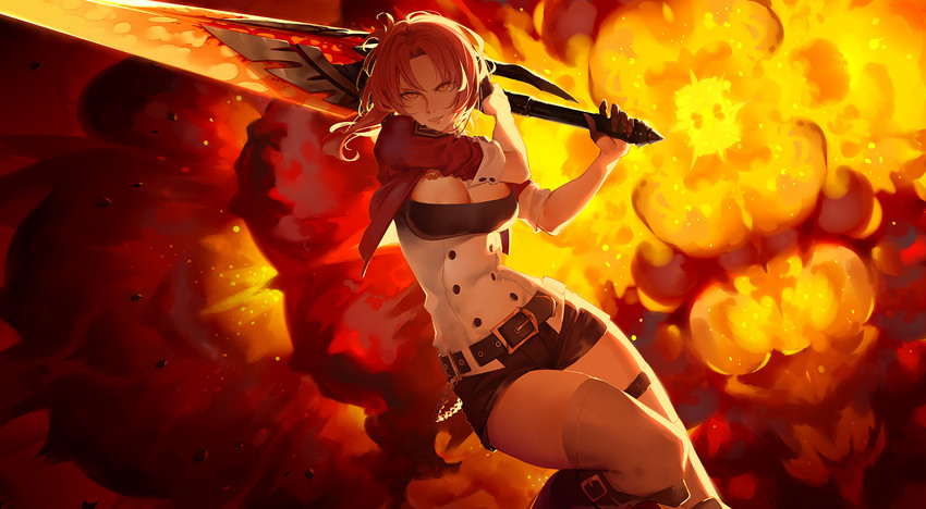 murata himeko (honkai and 1 more) drawn by cici