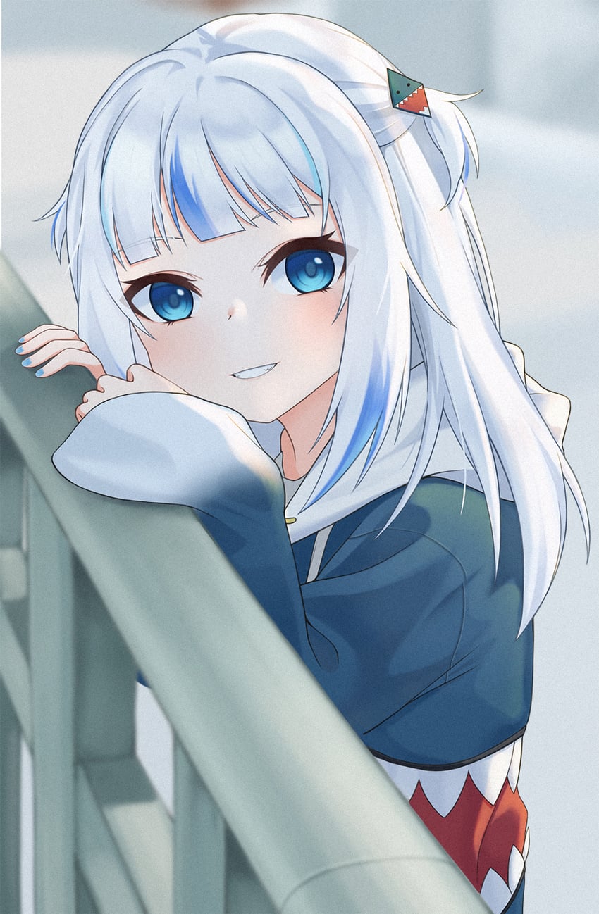 gawr gura (hololive and 1 more) drawn by ugaaaa1