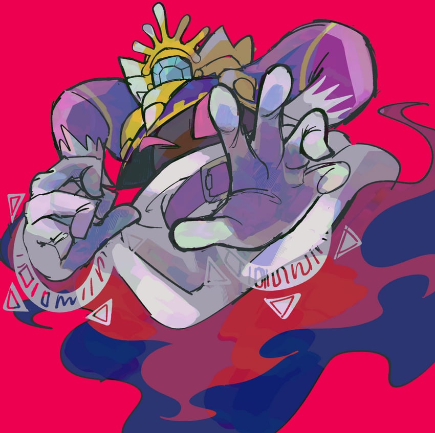 magolor and traitor magolor (kirby and 1 more) drawn by ni_re