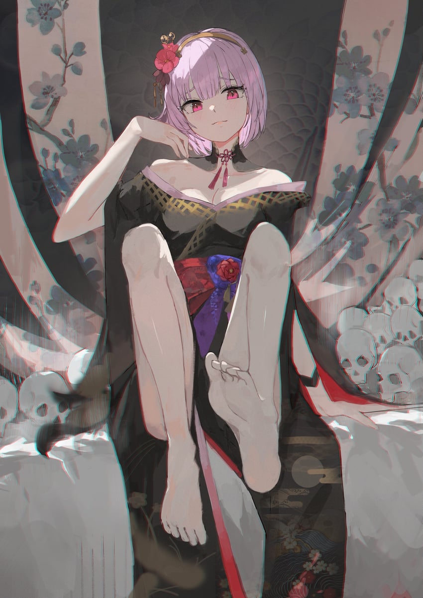 mori calliope (hololive and 1 more) drawn by dimas_(dimas79756948)