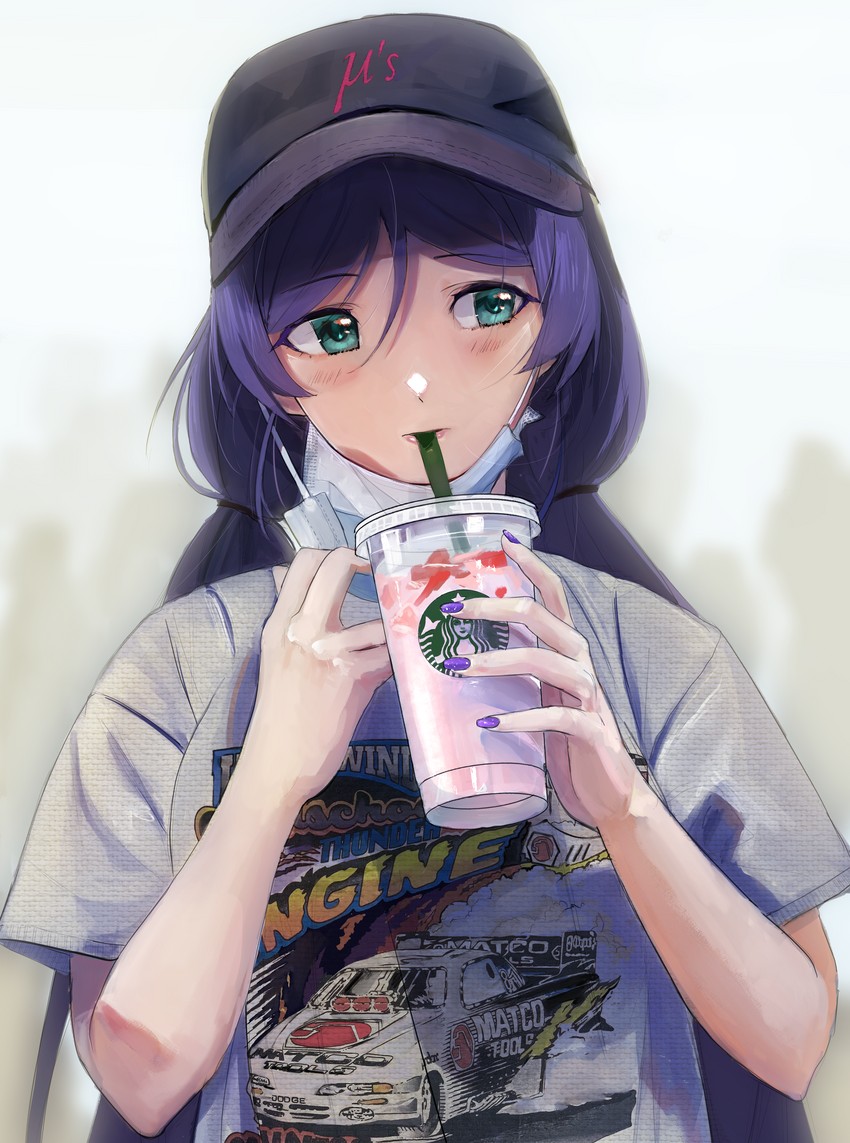 tojo nozomi (love live! and 2 more) drawn by proton06