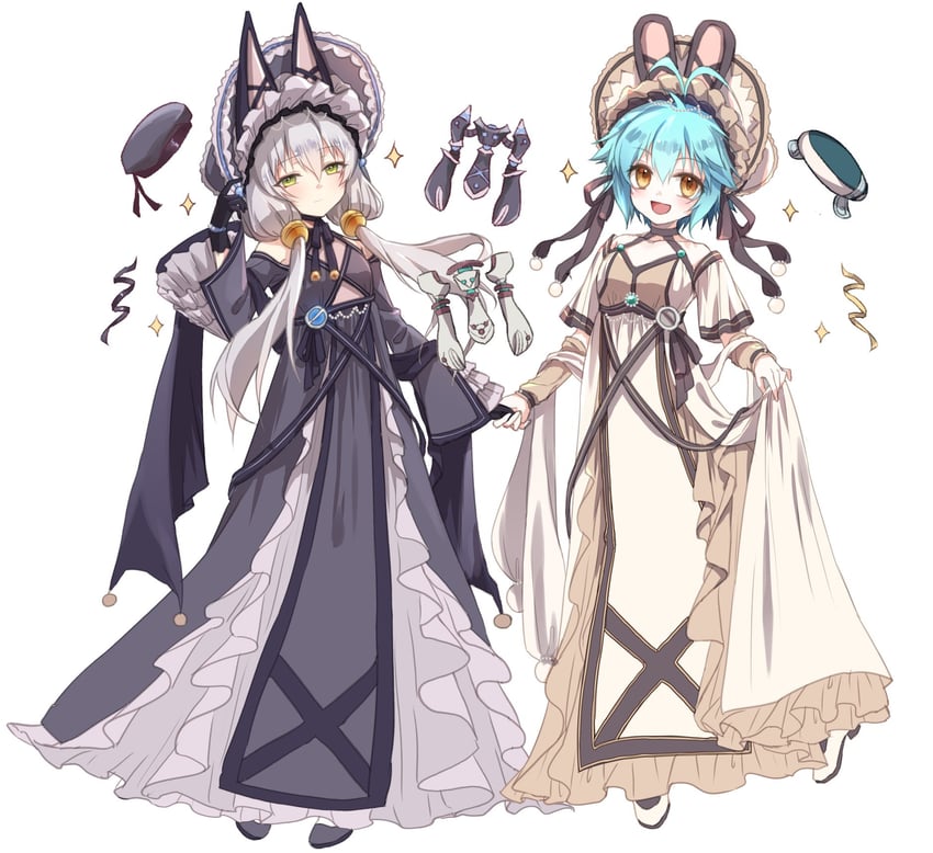 altina orion, millium orion, claiomh solais, and airgetlam (eiyuu densetsu and 3 more) drawn by willfin