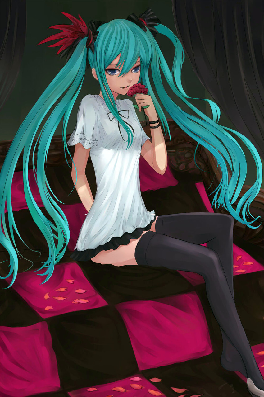 hatsune miku (vocaloid and 1 more) drawn by ???_(sdg19881022)