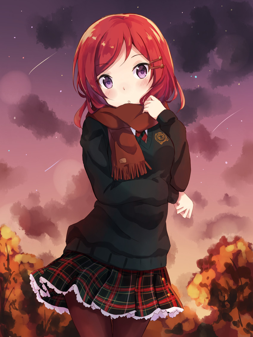 nishikino maki (love live! and 1 more) drawn by nonono_(nononotea)