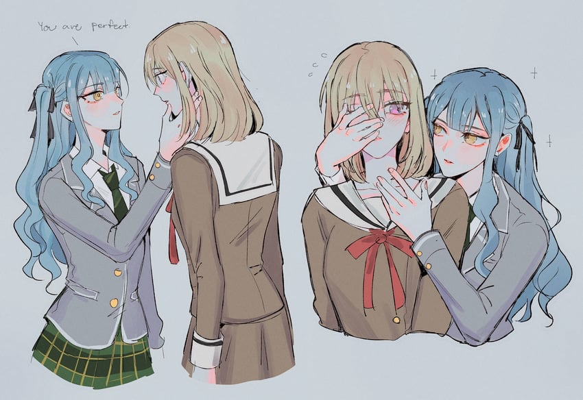 togawa sakiko and misumi uika (bang dream! and 1 more) drawn by maybecrosswise