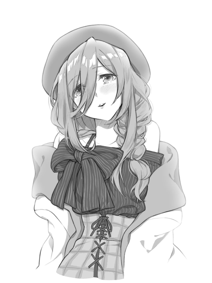 nakano miku (go-toubun no hanayome) drawn by yu_(flowerbird3830)