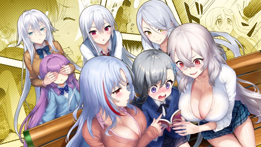 tashkent, sovetskaya rossiya, sovetsky soyuz, gangut, tallinn, and 2 more (azur lane) drawn by hisasi