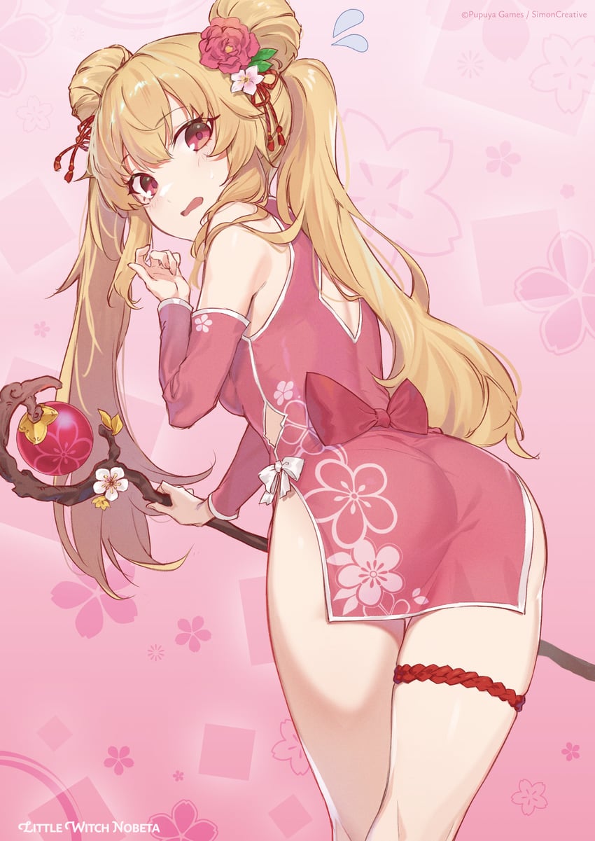 nobeta (little witch nobeta) drawn by kumo_sheep