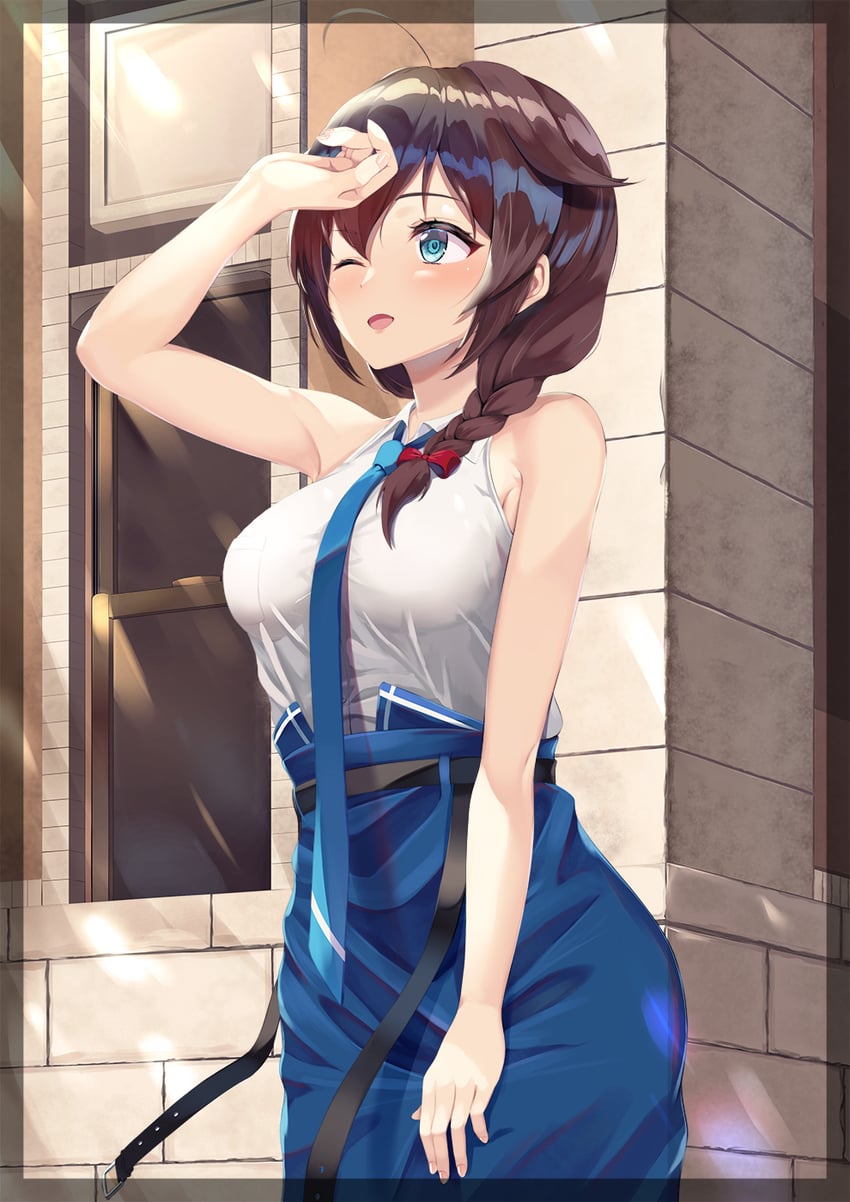 shigure and shigure kai ni (kantai collection) drawn by ochikata_kage