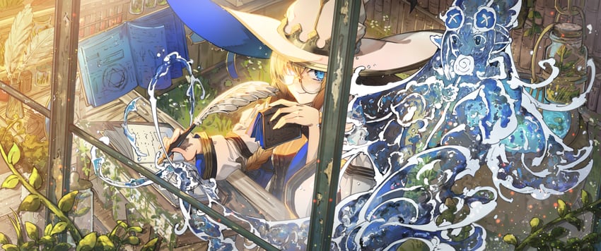aesc and habetrot (fate and 1 more) drawn by lankuchashuangjielong