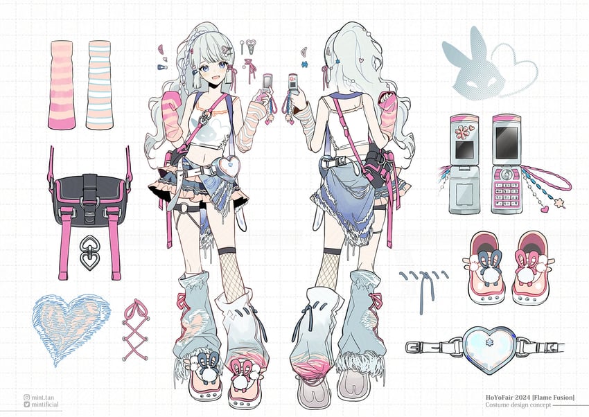 kamisato ayaka (genshin impact) drawn by mint-tan
