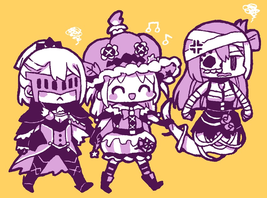 alina gray, misono karin, and izumi kanagi (mahou shoujo madoka magica and 1 more) drawn by yuzuno_nana