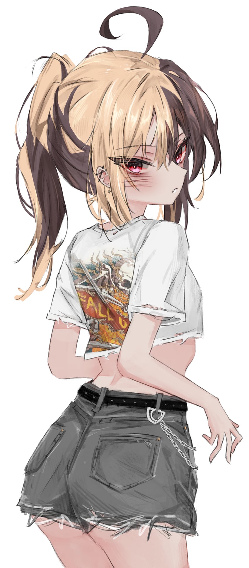 gigi murin (hololive and 2 more) drawn by akarinnndesu