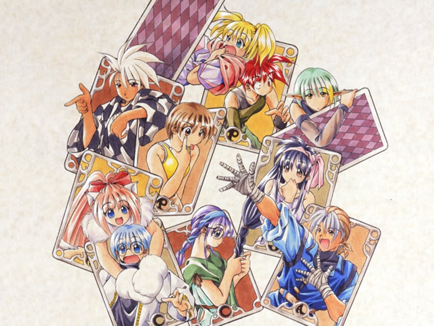 melody sinclair, maria short, sheela sheffield, aleph coulson, elle louise, and 5 more (yuukyuu gensoukyoku) drawn by atelier-moo