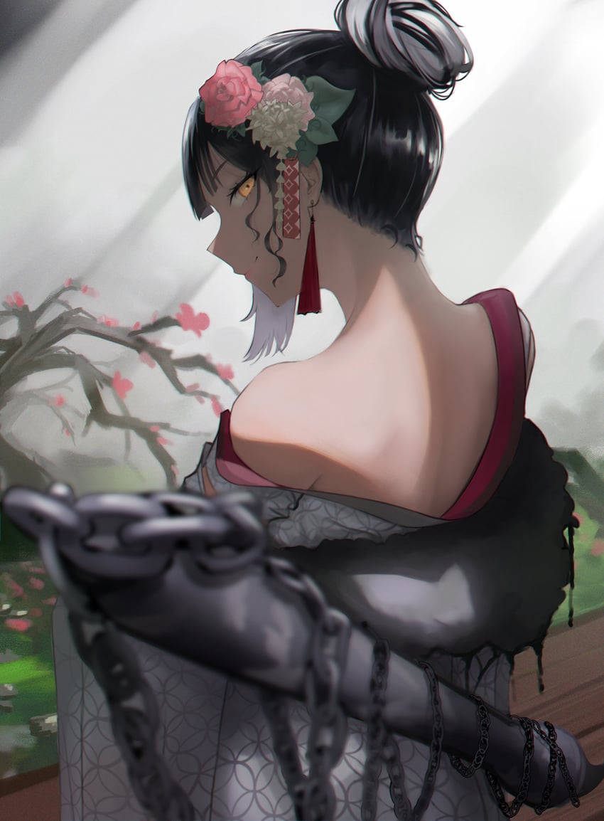 shiori novella (hololive and 1 more) drawn by m3ru
