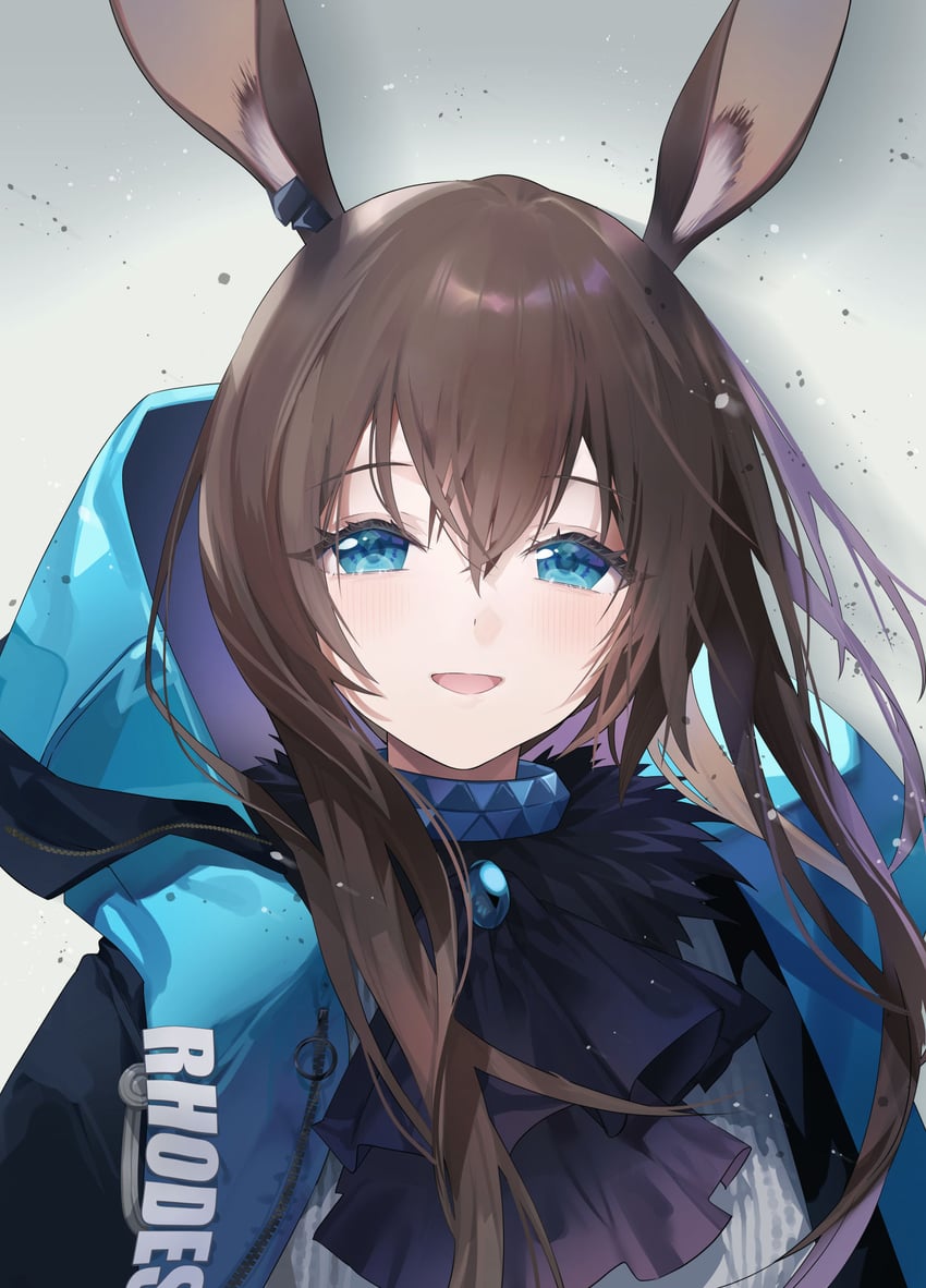 amiya (arknights) drawn by yanyo_(ogino_atsuki)