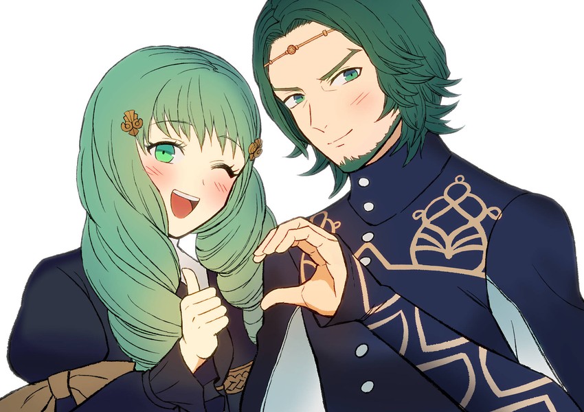 flayn and seteth (fire emblem and 1 more) drawn by kusodekablack