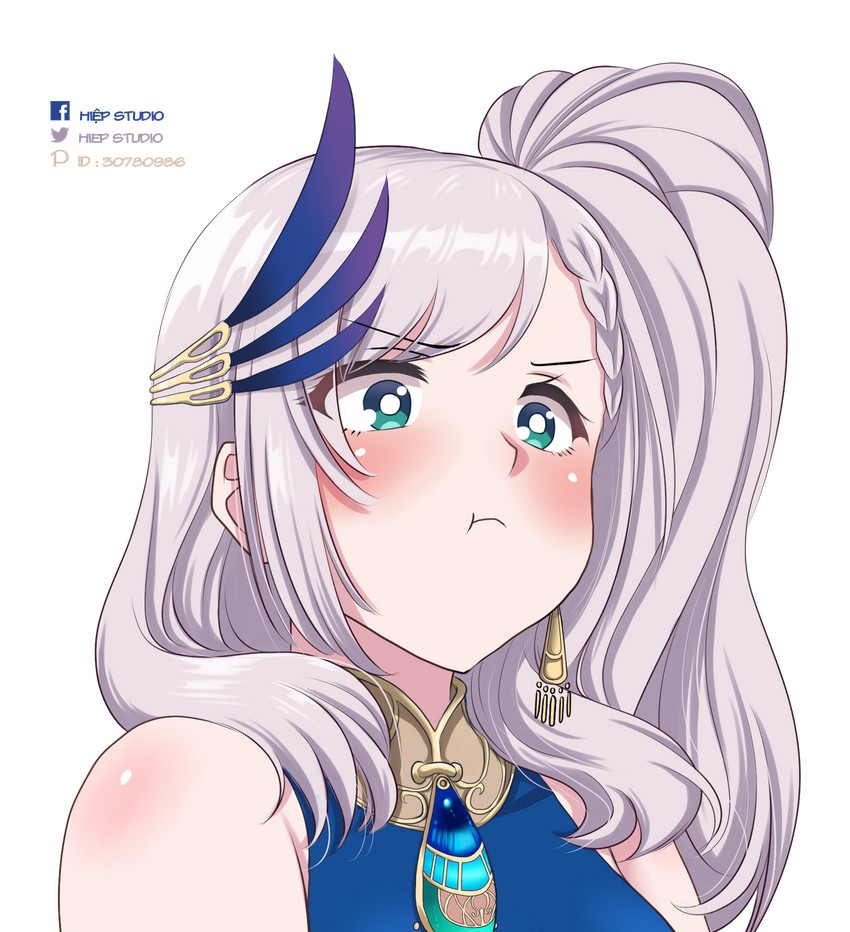 pavolia reine, oosuki mamako, and pavolia reine (hololive and 2 more) drawn  by hiep_studio | Danbooru