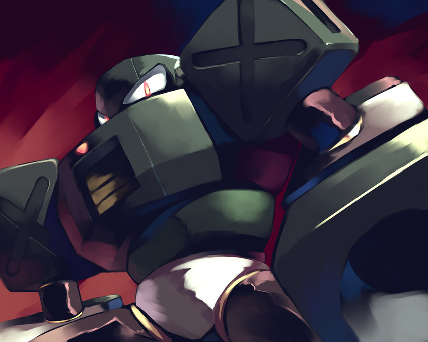 commando man (mega man and 1 more) drawn by mikage_sekizai