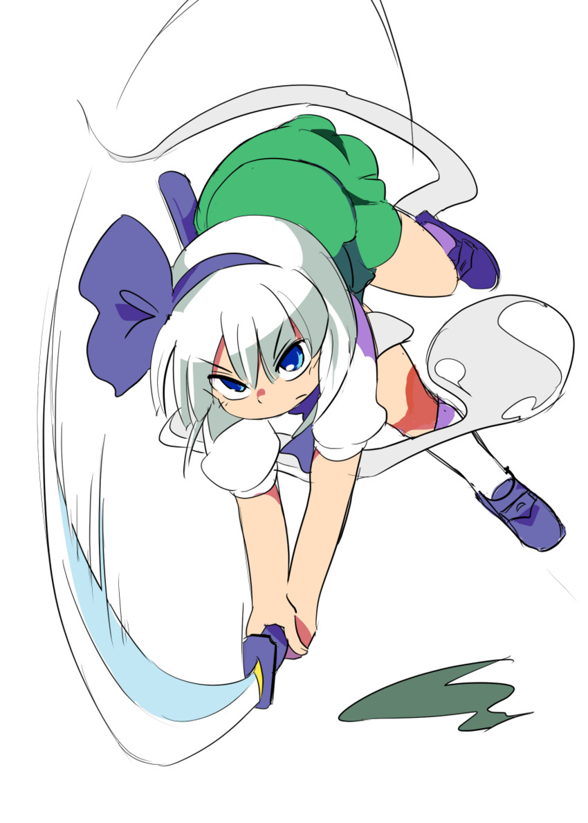 konpaku youmu (touhou) drawn by moyazou_(kitaguni_moyashi_seizoujo)