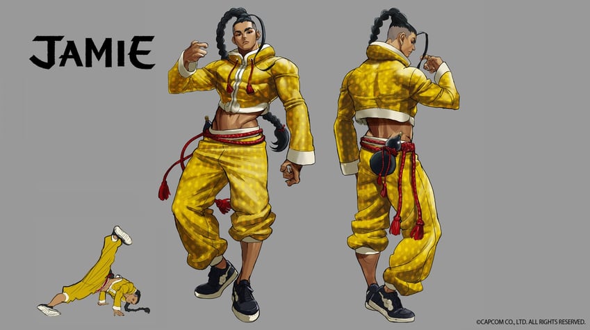jamie siu (street fighter and 1 more) drawn by takayuki_nakayama