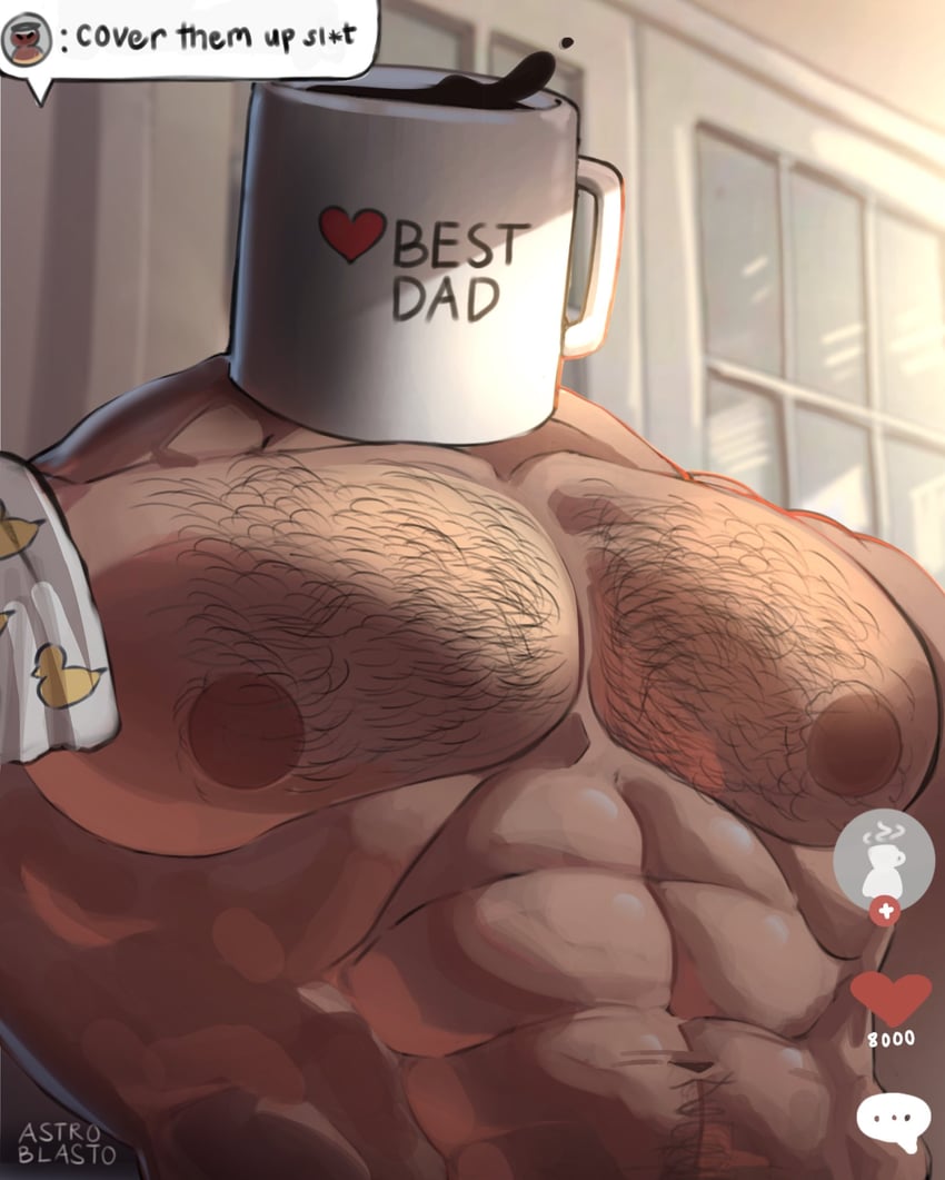 mug daddy (original and 1 more) drawn by astro_blasto