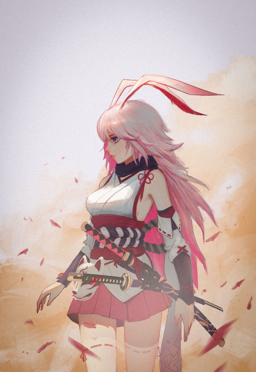 yae sakura (honkai and 1 more) drawn by aleihuai_biao
