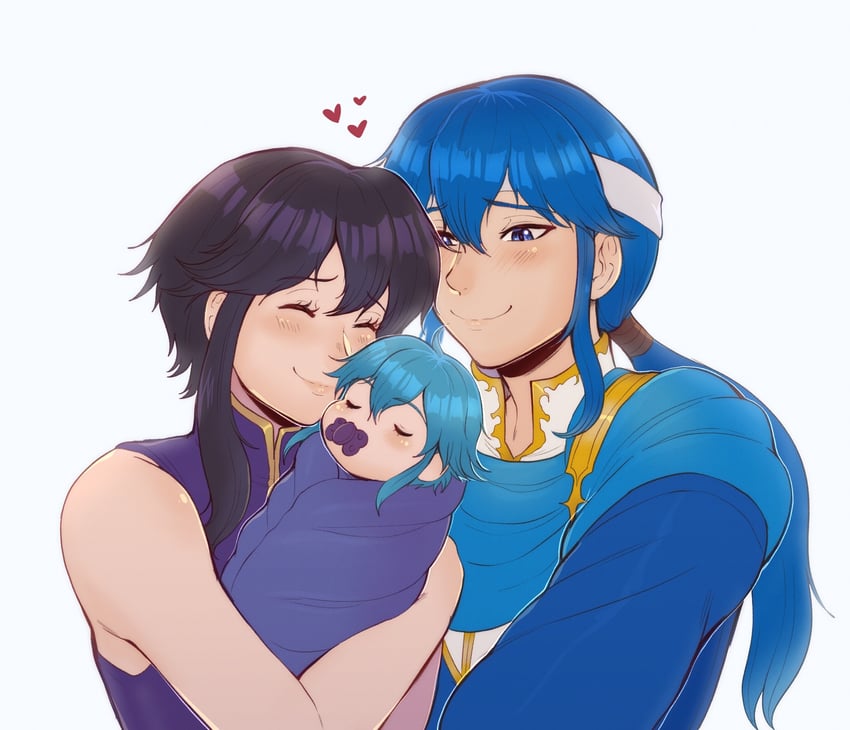 seliph, larcei, and selia (original and 2 more) drawn by evomanaphy
