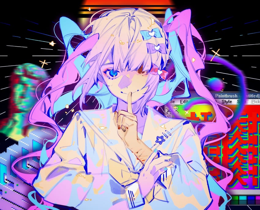 chouzetsusaikawa tenshi-chan (needy girl overdose) drawn by mafuin_da