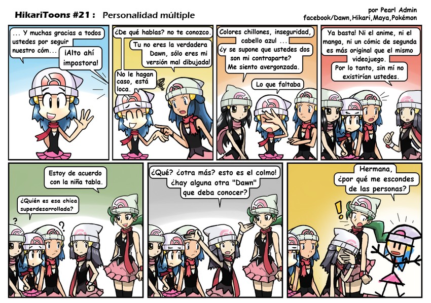 dawn and mitsumi (pokemon and 3 more) drawn by siczak