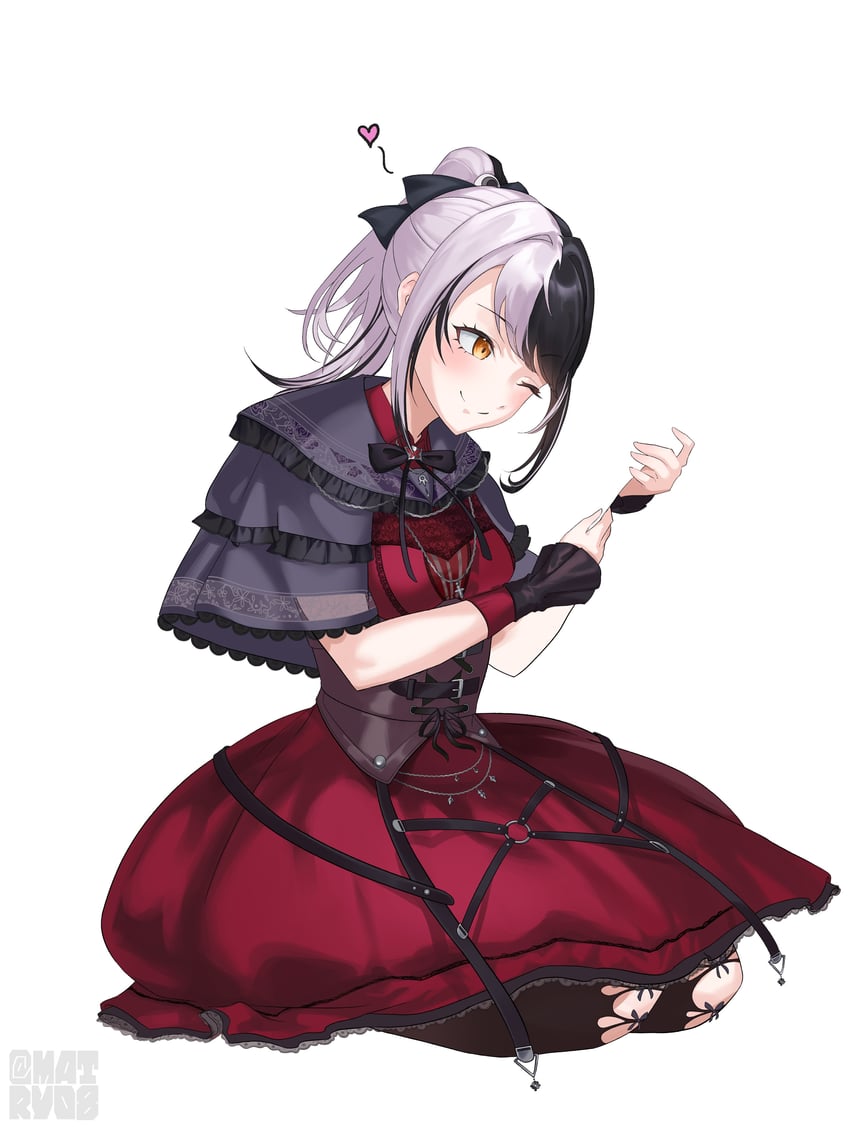 shiori novella (hololive and 1 more) drawn by matryo8